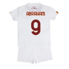 AS Roma Tammy Abraham #9 Bortedraktsett Barn 2022-23 Kortermet (+ korte bukser)